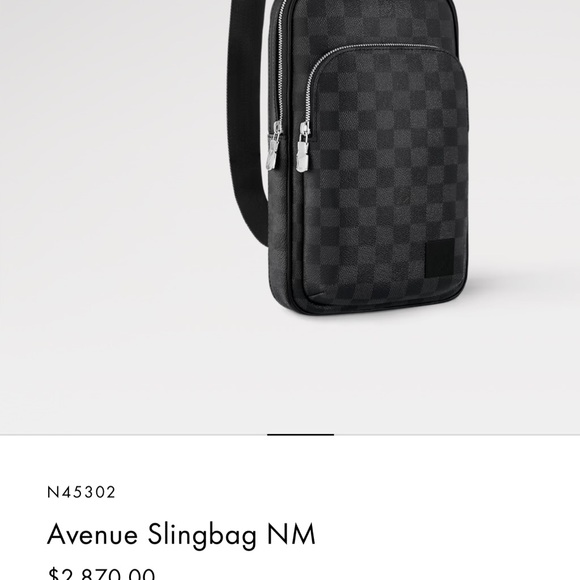 LOUIS VUITTON AVENUE SLINGBAG 10/10 CONDITION - Picture 10 of 10